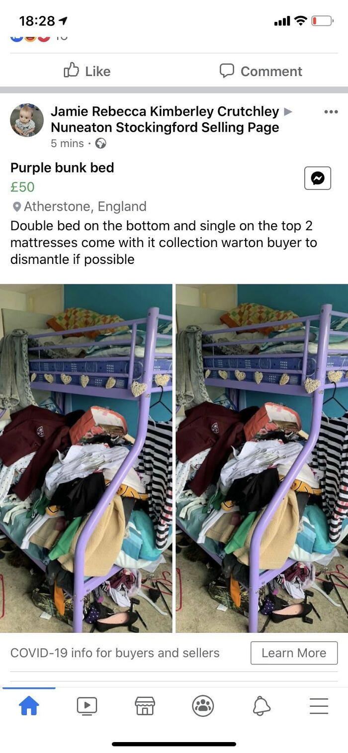 Can I See The Bed Please Jamie?