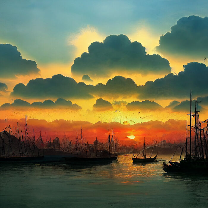 Here Are The Best Sunset And Sunrise Views Of Istanbul Bosporus Created With Ai (9 Pics)