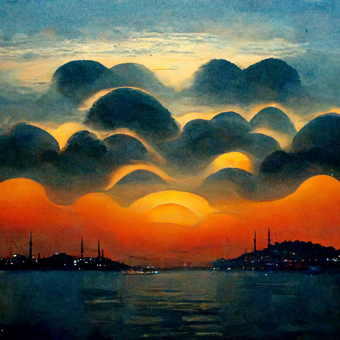 Here Are The Best Sunset And Sunrise Views Of Istanbul Bosporus Created With Ai (9 Pics)