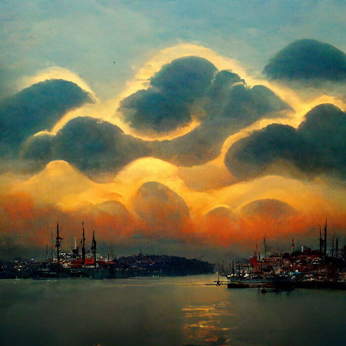 Here Are The Best Sunset And Sunrise Views Of Istanbul Bosporus Created With Ai (9 Pics)