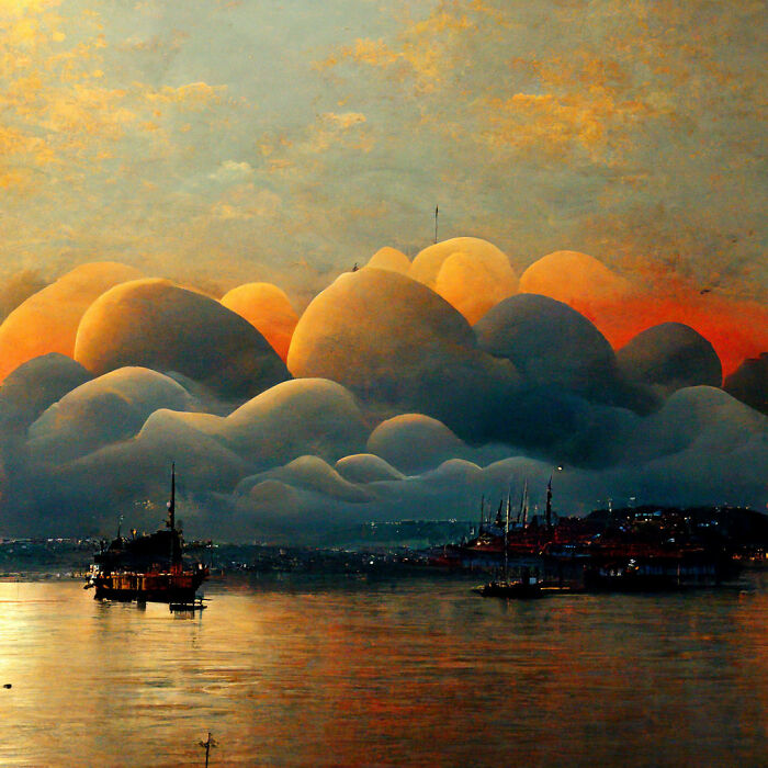 Here Are The Best Sunset And Sunrise Views Of Istanbul Bosporus Created With Ai (9 Pics)
