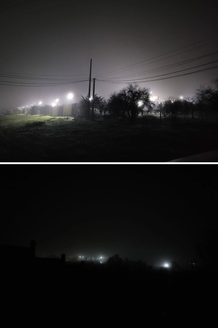 My Neighbor Put Up New Lights Around His Property And Runs Them All Night Long