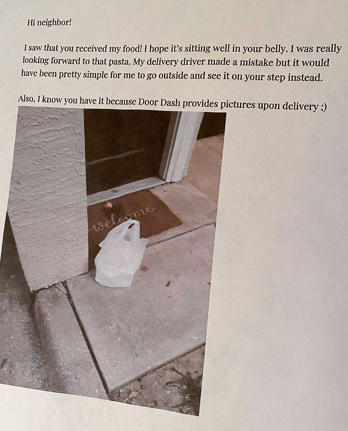 My Neighbors Who Took A Delivery That Didn’t Belong To Them
