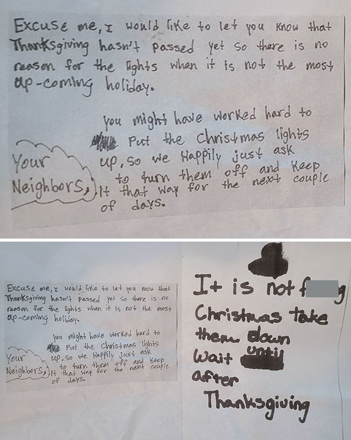 Neighbors Who Have Nothing Better To Do