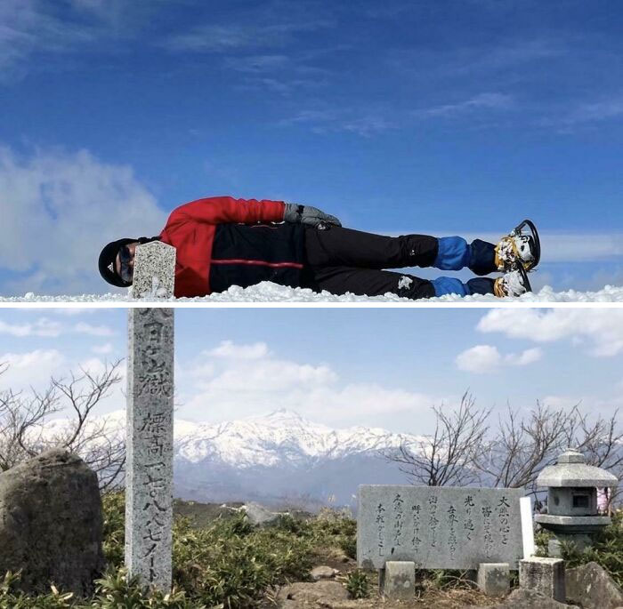 El mismo lugar, dos momentos diferentes