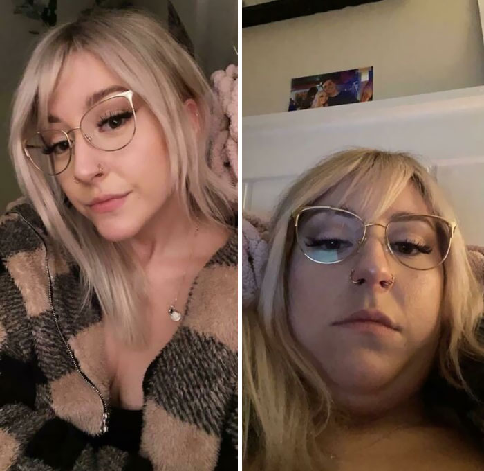 Taking A Selfie vs. Checking Out The Selfie You Just Posted