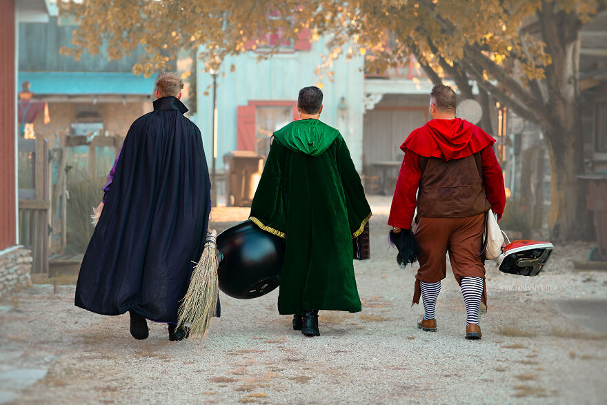 I Had A Photoshoot To Show What It Would Look Like If The Hocus Pocus Witches Were Men, Behold: "Brocus Pocus!" (16 Pics)