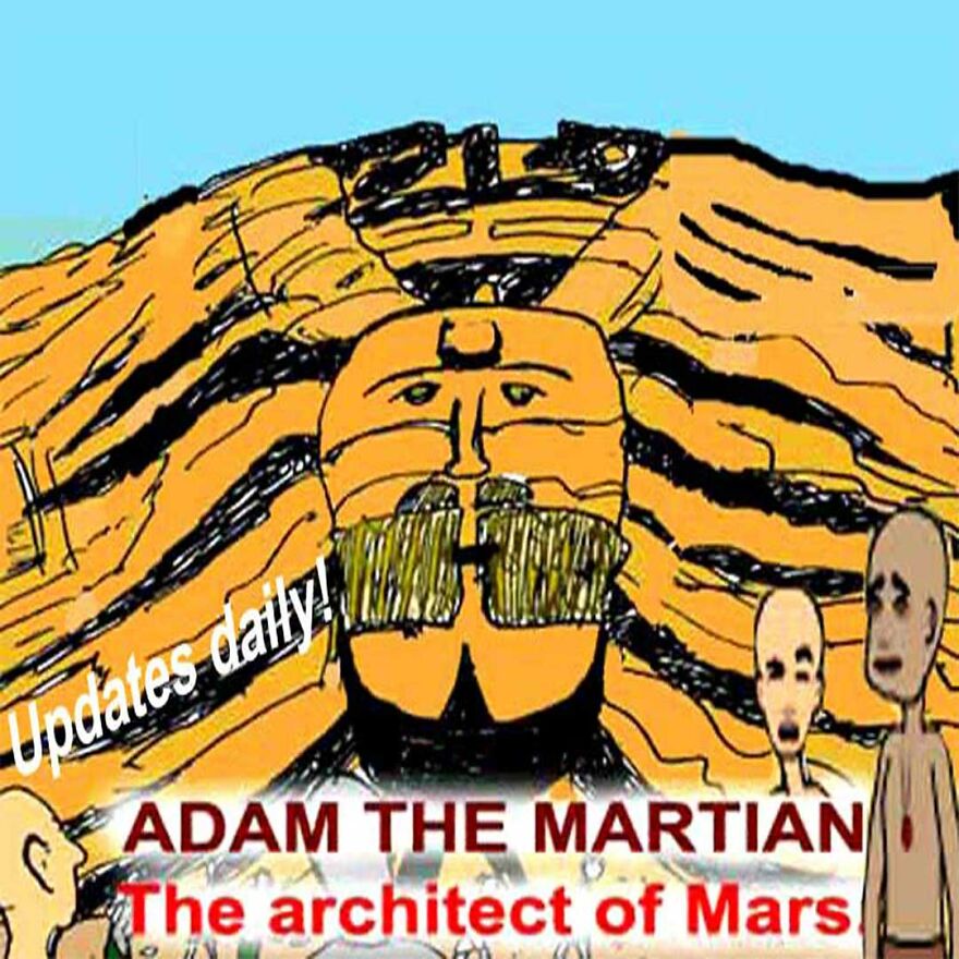 Adam The Martian. The Architect Of Mars.