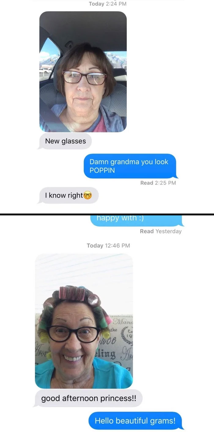 My Grandma Sends Me These Every Day. She Is The Purest Thing On The Earth And We Have To Protect Her At All Costs