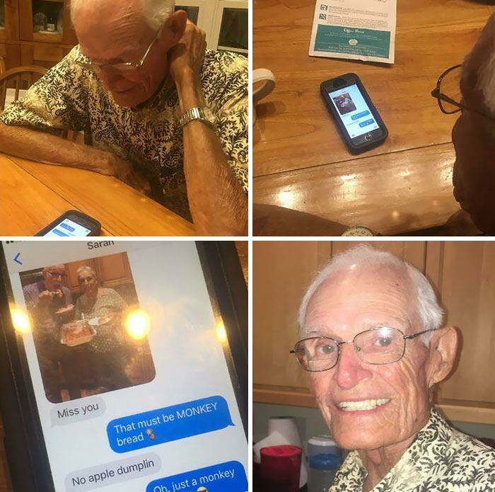 My Grandfather And His Friends Recently Got Iphones