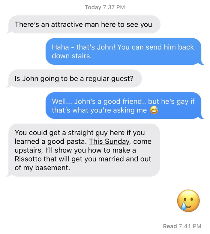 My Tiny Italian Landlord Strikes Again