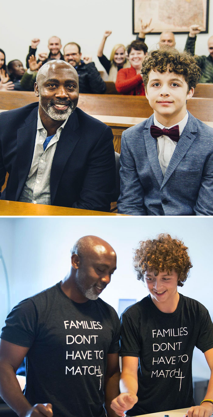 Un padre soltero adoptó a un adolescente de 11 años después de que su familia adoptiva lo dejara en el hospital y nunca regresara