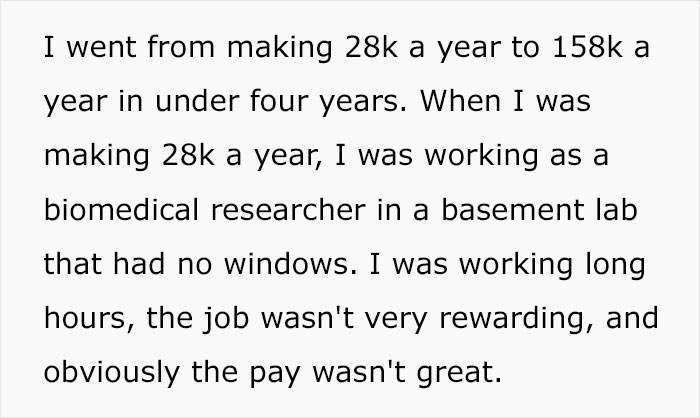 Woman Shares How She Went From A $28k Job To A $158k Job In 4 Years Woman Shares How She Went From A $28k Job To A $158k Job In 4 Years