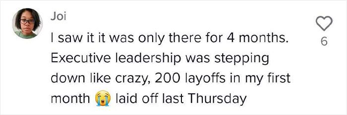 TikToker Explains How She Predicted Layoffs Months Before They Happened, Reveals The Warning Signs You Should Look Out For TikToker Explains How She Predicted Layoffs Months Before They Happened, Reveals The Warning Signs You Should Look Out For