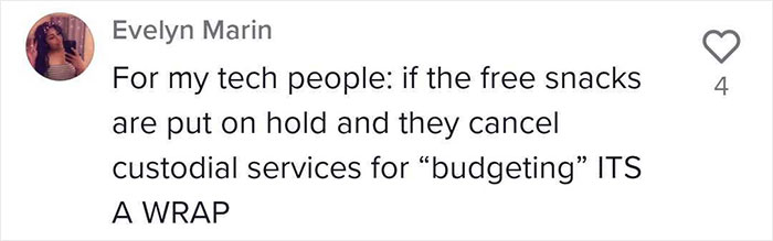 TikToker Explains How She Predicted Layoffs Months Before They Happened, Reveals The Warning Signs You Should Look Out For TikToker Explains How She Predicted Layoffs Months Before They Happened, Reveals The Warning Signs You Should Look Out For