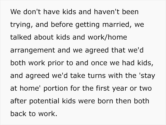 The Internet Backs Husband For "Ruining" Family Dinner Because He Is The Only One Not On Board With Wife's Stay-At-Home Idea