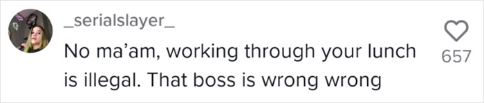 "Your Lunch Won't Cost Me $500": Boss Demands Employee Answer Phone While She's Eating "Your Lunch Won't Cost Me $500": Boss Demands Employee Answer Phone While She's Eating