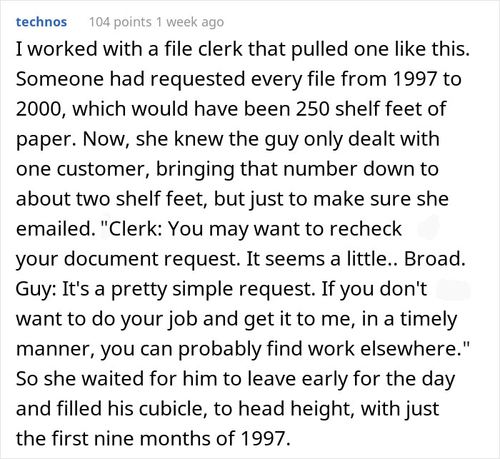 "This Lady Starts Berating Me": Employee Gives Up On Trying To Warn Customer Of Her Mistake And Just Maliciously Complies