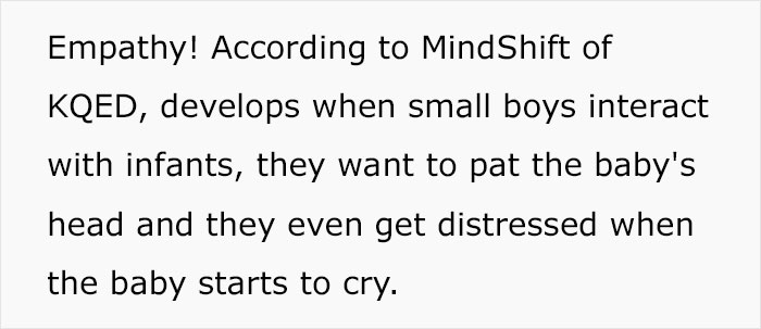Guy Perfectly Sums Up Why You Should Let Your Son Play With Dolls