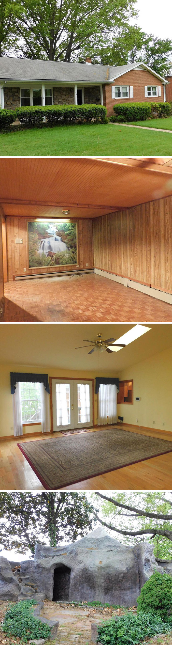 This Home Answers The Question: Why Settle For A Man Cave When Your Home Could Literally Have A Manmade Cave. $339,000. Falmouth, Va. 3 Bd, 3 Ba. 2113 Sq Ft