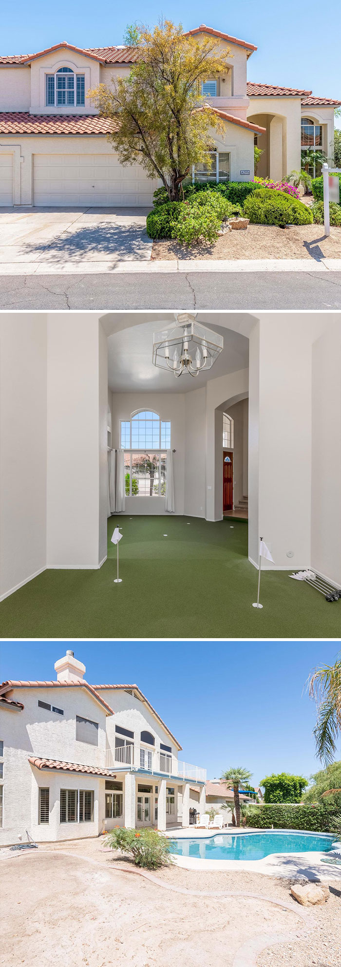 All I Can Say Is That There Are 9 Holes Waiting For You Inside This $1,022,900 Sq Ft Phoenix, Az Home. 4 Bd, 4 Ba. 4044 Sq Ft