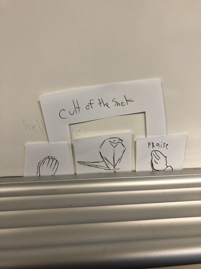 I Was Extremely Bored In Class. These Have Been On The Whiteboard For 2 Weeks Now