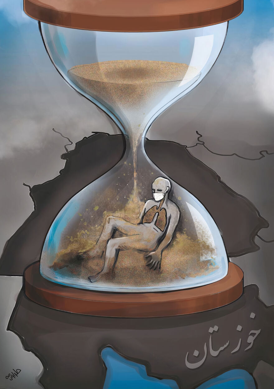 Iranian Artist Criticizes Modern Society With Thought-Provoking Illustrations (53 Pics)