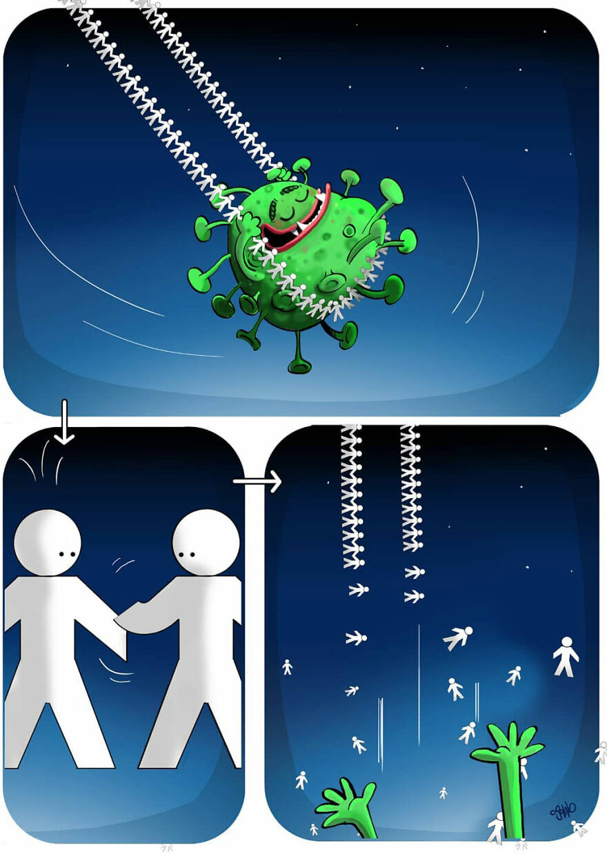 Iranian Artist Criticizes Modern Society With Thought-Provoking Illustrations (53 Pics)