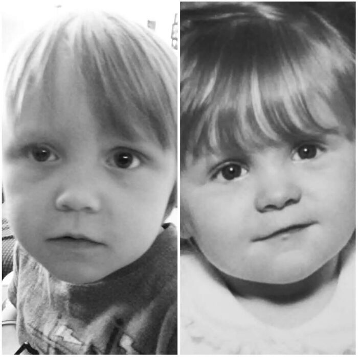 Me, The Momma, And My Look Exactly Alike