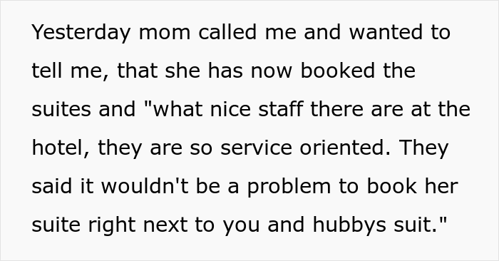 Mother Decides To Book A Room Right Next To Her Daughter&rsquo;s Honeymoon Suite, Drama Ensues