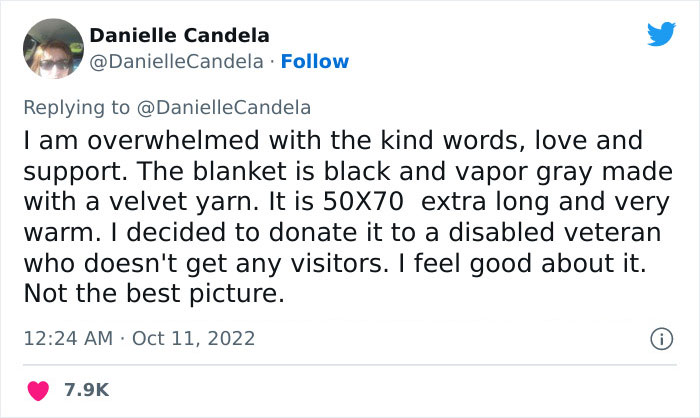 Woman Crochets A Blanket For 900 Hours As A Gift For Friend's Son, He Gives it Back To Her, The Internet Is Divided Woman Crochets A Blanket For 900 Hours As A Gift For Friend's Son, He Gives it Back To Her, The Internet Is Divided