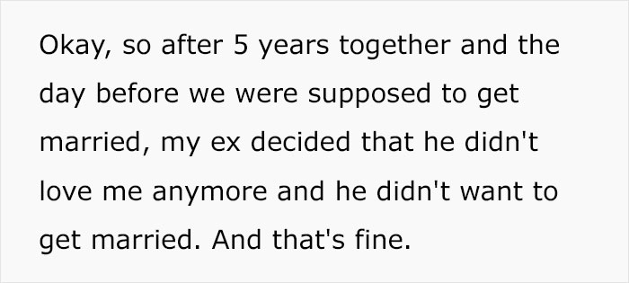 Man Breaks Up With This Woman The Day Before Their Wedding, But She Still Goes On The Honeymoon, Sells Her Rings And Their House Man Breaks Up With This Woman The Day Before Their Wedding, But She Still Goes On The Honeymoon, Sells Her Rings And Their House