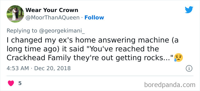 That's Pretty Petty Revenge