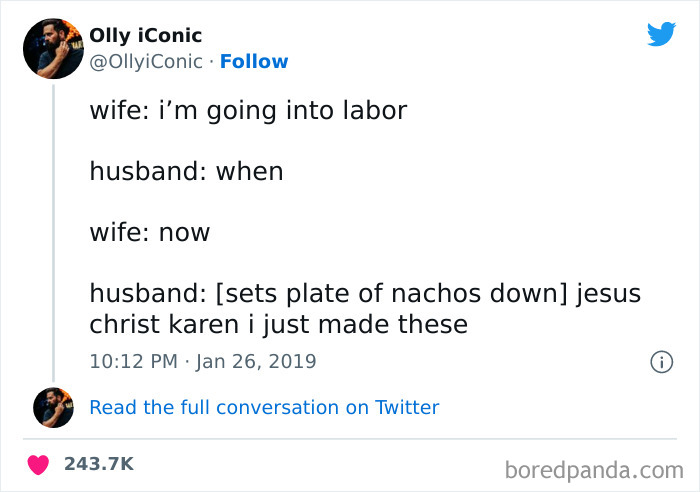 The Baby’s Been In There For 9 Months, It Can Wait A Couple More Minutes