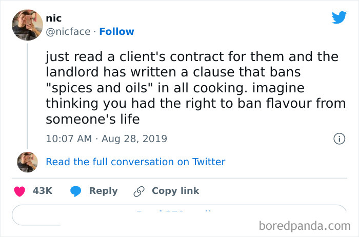 Karen Landlord Can't Even Handle Other People Using Spices