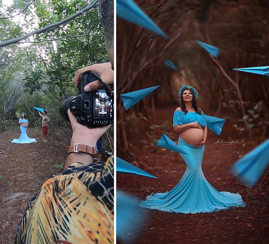 Photographer Continues To Show The Backstage Of His Work Proving That In Simple Places You Can Make Great Photos