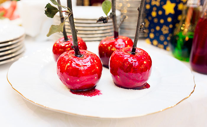 Making Caramel Apples