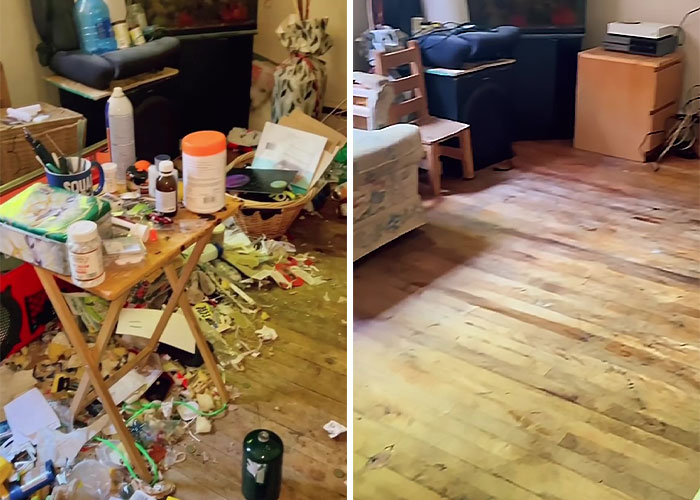 Psychology Student Deep Cleans “Unlivable” Homes To Help Their Owners’ Mental Health Psychology Student Deep Cleans “Unlivable” Homes To Help Their Owners’ Mental Health