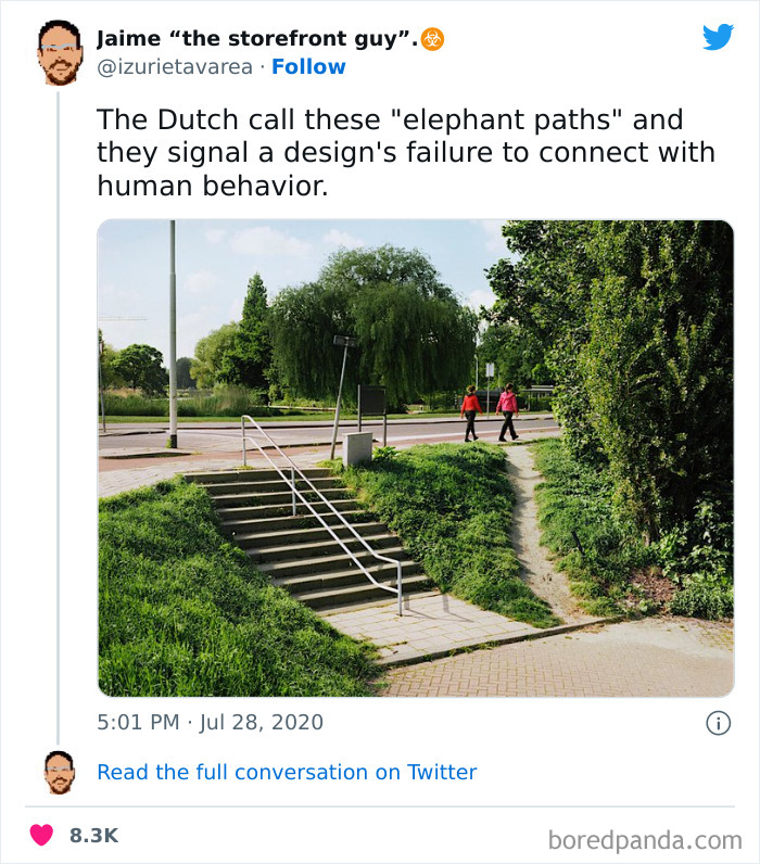 Found This As A Post On Facebook. Elephant Paths Anyone?