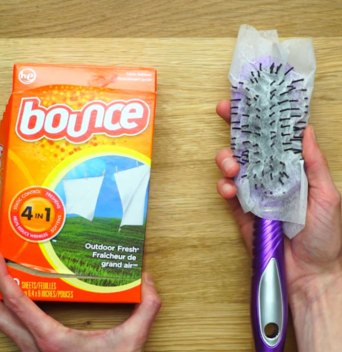 Use Dryer Sheets On Frizzy Hair