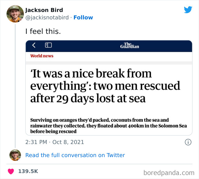 Quite Frankly, Getting Trapped On A Desert Island Sounds *marvelous*