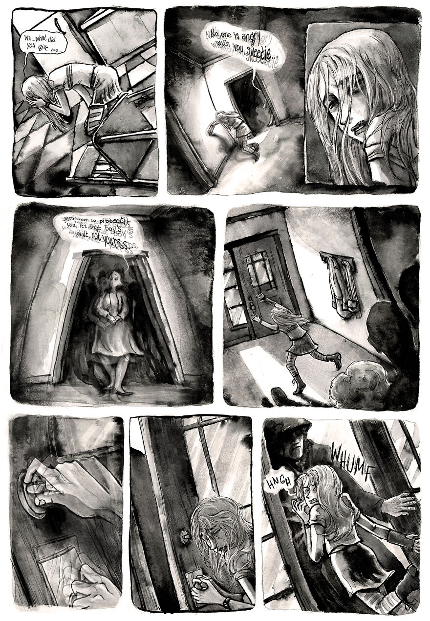 I Created A Dark Comic Series That&rsquo;s Full Of Creepy Small-Town Secrets (Part 5 Of My Horror Webcomic)