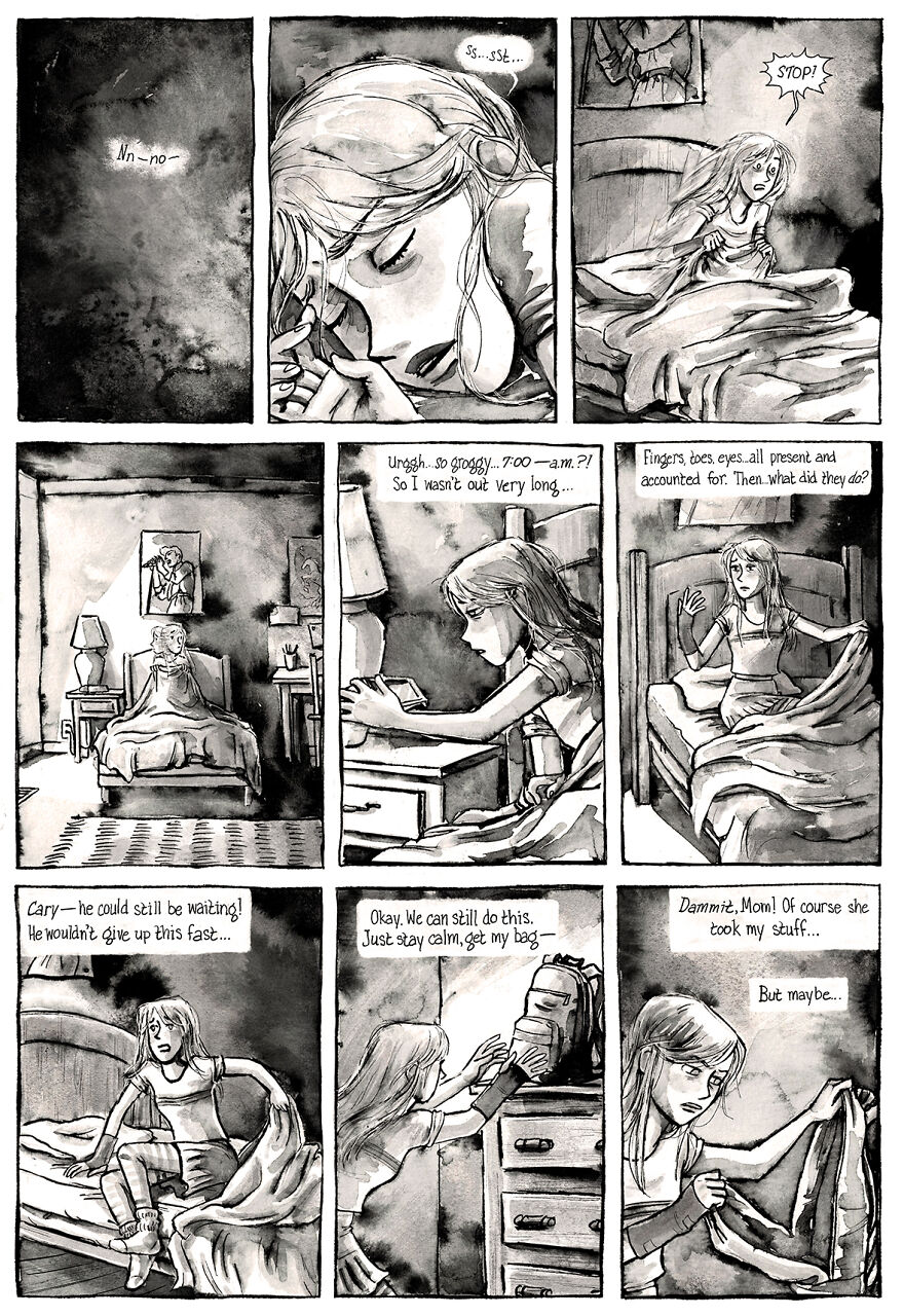 I Created A Dark Comic Series That&rsquo;s Full Of Creepy Small-Town Secrets (Part 5 Of My Horror Webcomic)