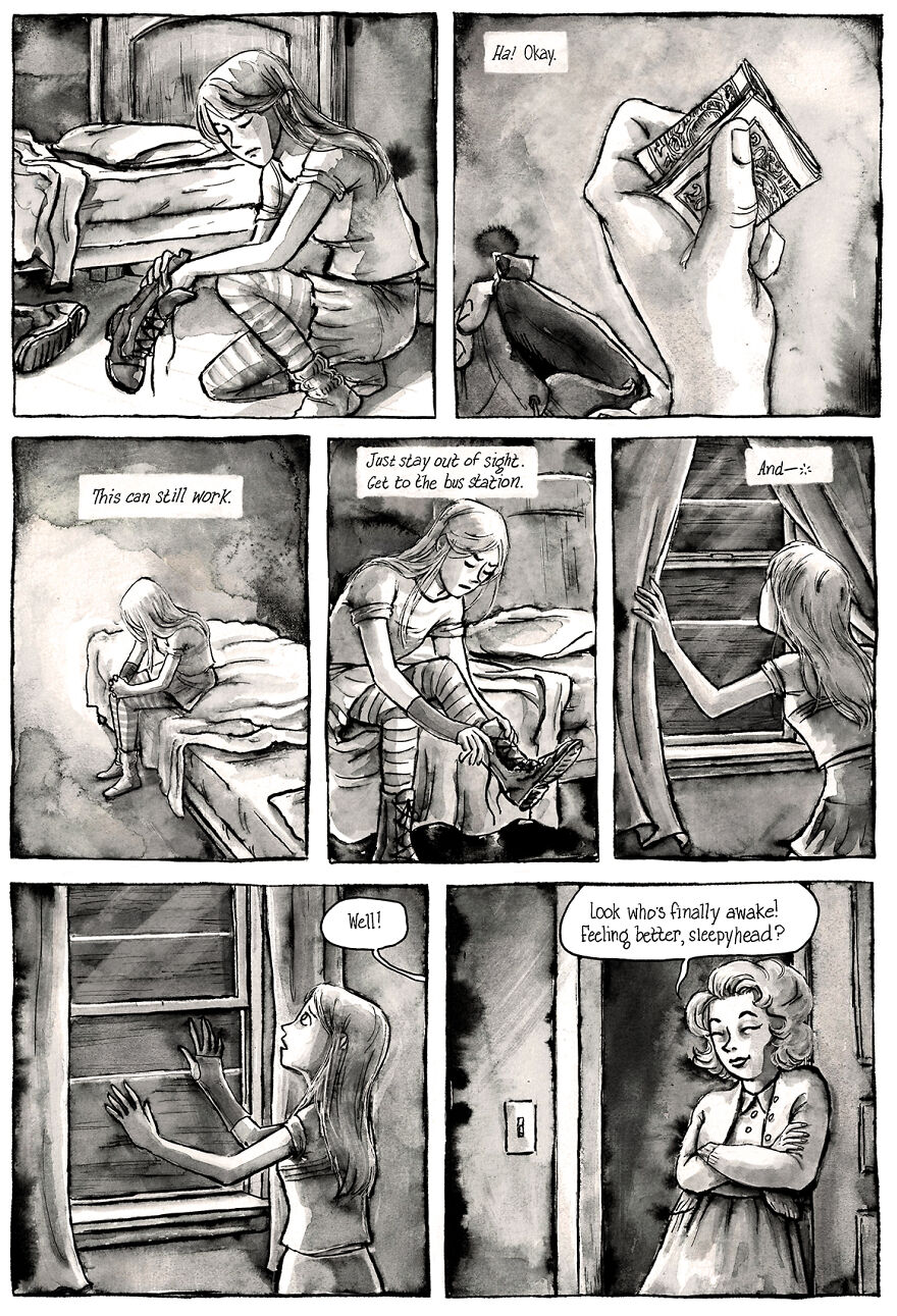 I Created A Dark Comic Series That&rsquo;s Full Of Creepy Small-Town Secrets (Part 5 Of My Horror Webcomic)