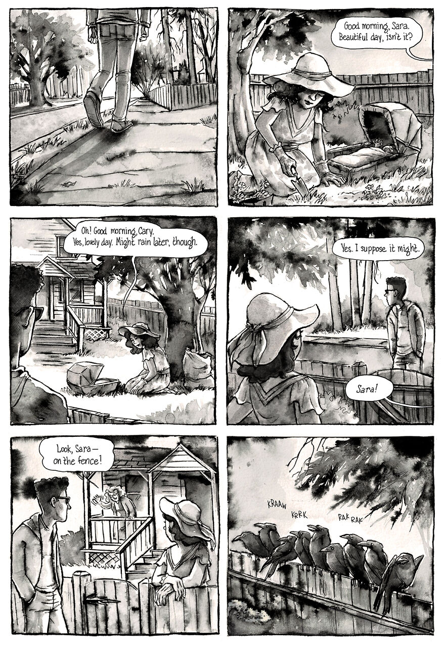 I Created A Dark Comic Series That&rsquo;s Full Of Creepy Small-Town Secrets (Part 5 Of My Horror Webcomic)