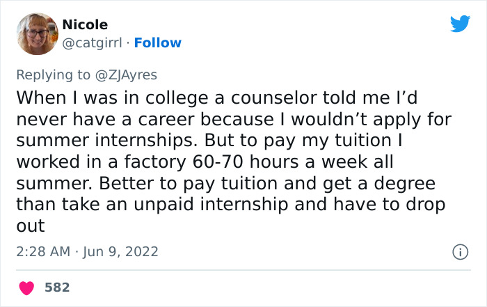 &ldquo;A Hill I Will Die On&rdquo;: Twitter User Speaks Out Against Unpaid Internships For Students, Sparks A Discussion Online