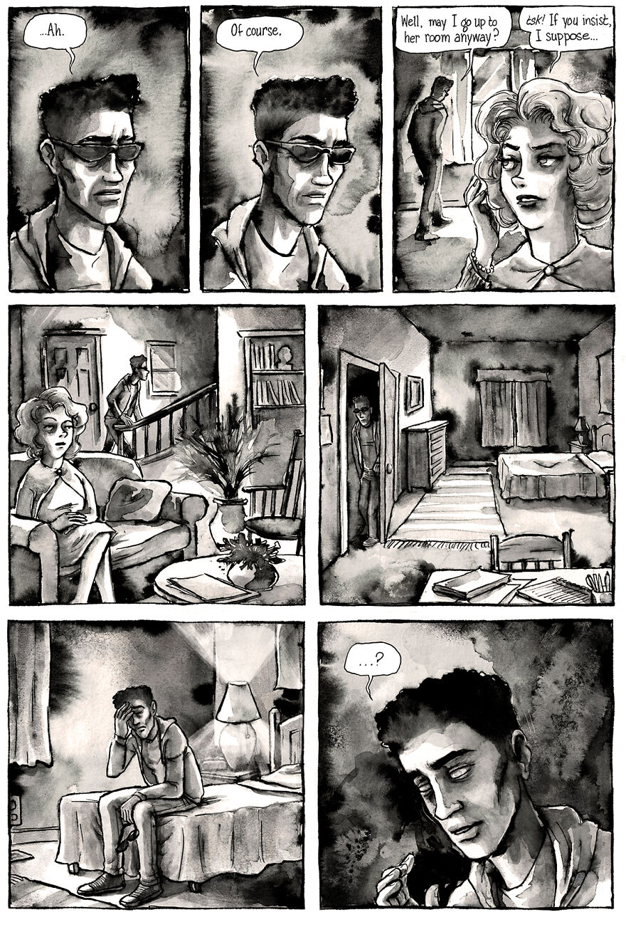 I Created A Dark Comic Series That&rsquo;s Full Of Creepy Small-Town Secrets (Part 5 Of My Horror Webcomic)