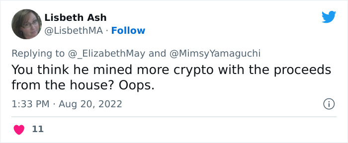 Folks Online Are Cracking Up At This Man For Choosing Crypto Assets Over The House In His Divorce