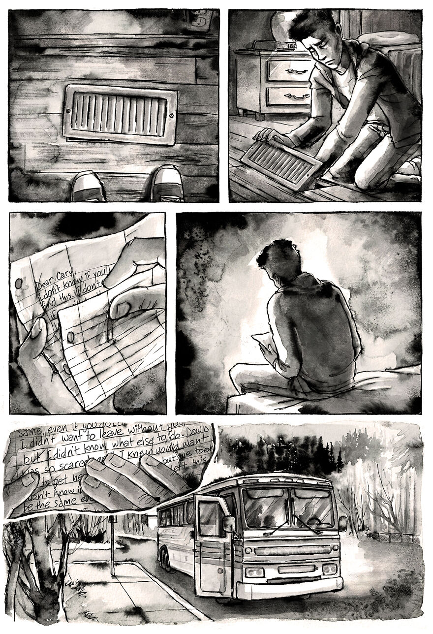I Created A Dark Comic Series That&rsquo;s Full Of Creepy Small-Town Secrets (Part 5 Of My Horror Webcomic)