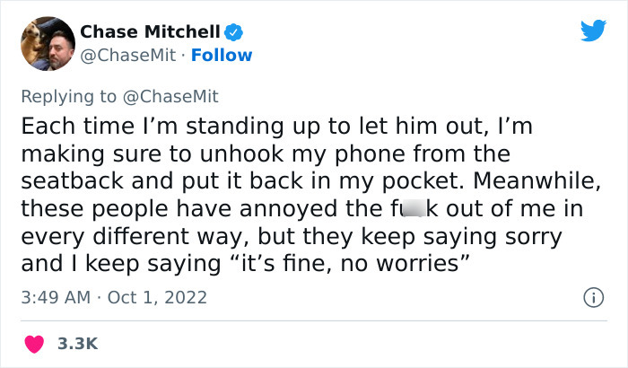 Guy Goes Viral On Twitter With Almost 41K Likes For Revealing How He Got His Phone Stolen While On A Plane